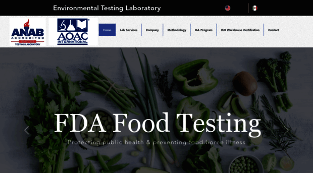 environmentaltestinglaboratory.com