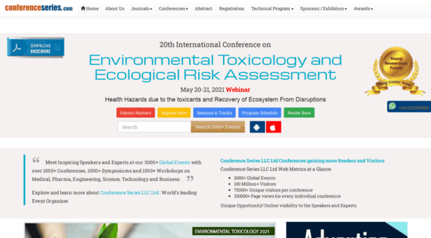 environmentaltoxicology.conferenceseries.com