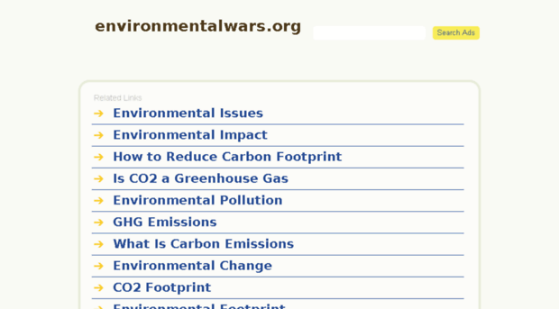 environmentalwars.org