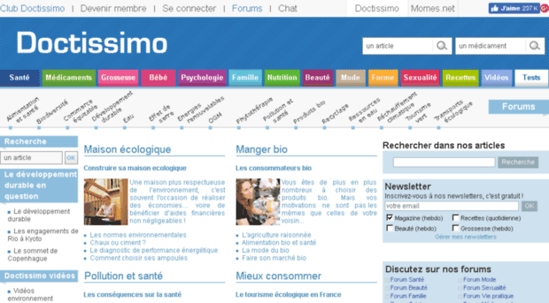 environnement.doctissimo.fr