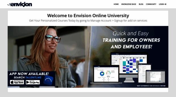 envisiononlineuniversity.com