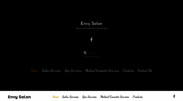 envysalonforhair.com