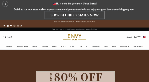 envyshoesuk.com