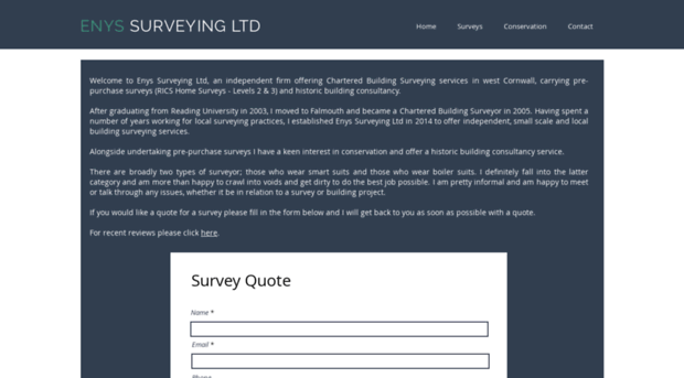 enys-surveying.co.uk