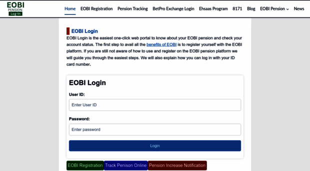 eobilogin.pk