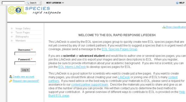 eolspecies.lifedesks.org
