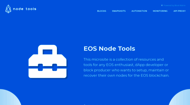 eosnode.tools