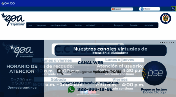 epa.gov.co - Inicio - Empresas Públicas de ... - Epa