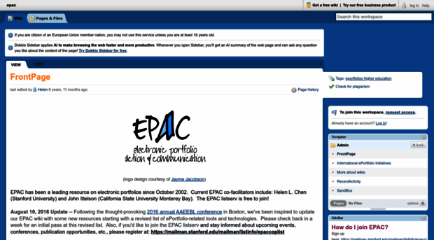 epac.pbworks.com