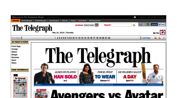 epaperarchives.telegraphindia.com