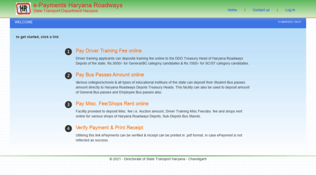 epay.hrtransport.gov.in