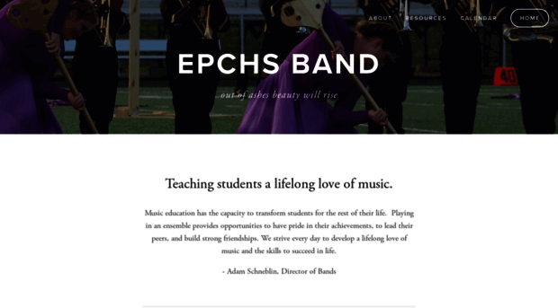 epchsband.org