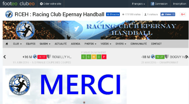 epernay-handball.clubeo.com