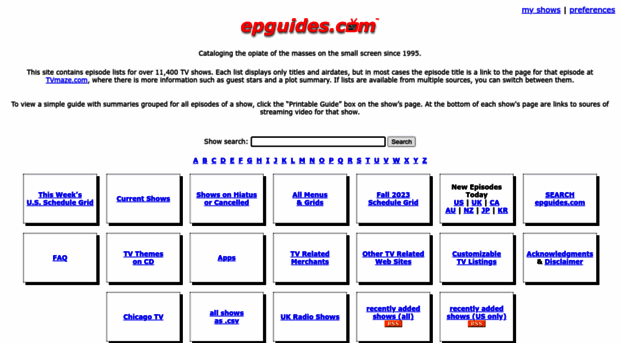 epguides.com