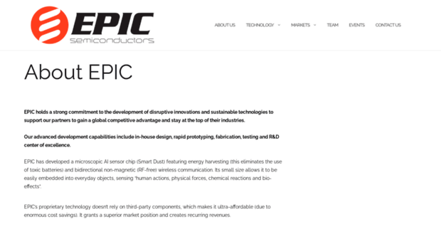 epic-semiconductors.com