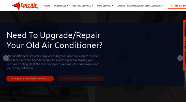 epicaircoolingandheating.com