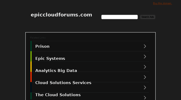 epiccloudforums.com