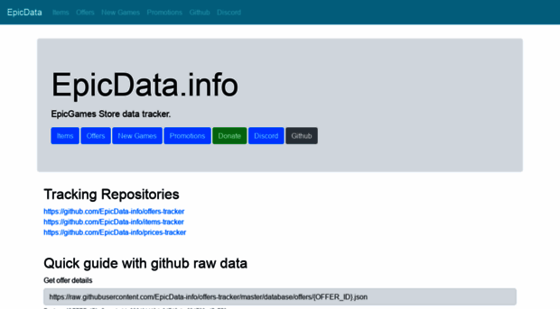 epicdata.info