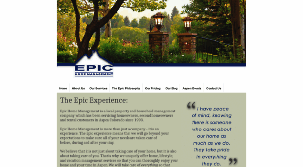 epichomemanagement.com