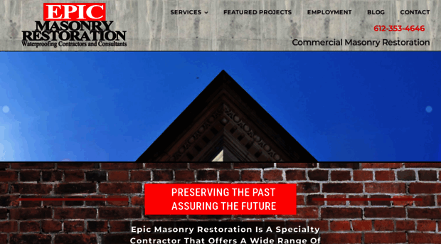 epicmasonryrestoration.com