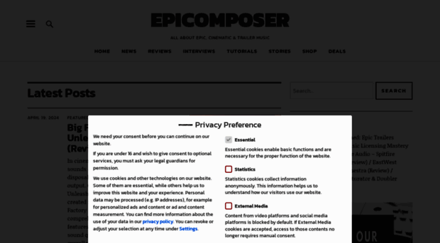 epicomposer.com