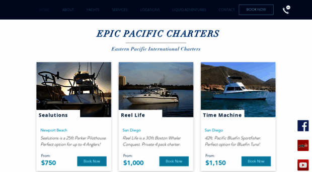 epicpacificcharters.com