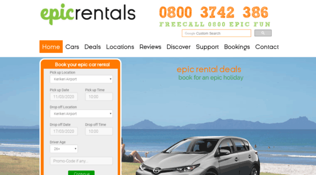 epicrentals.co.nz