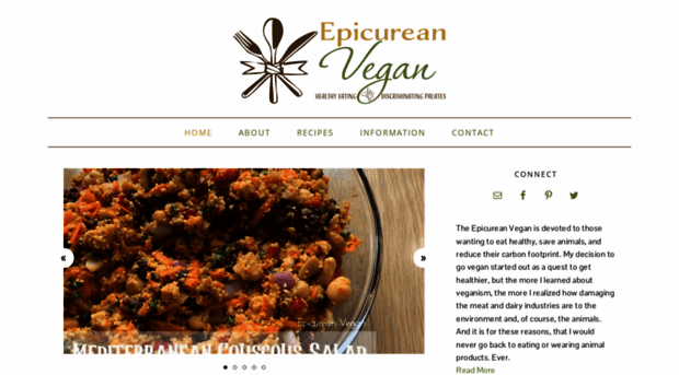 epicureanvegan.com