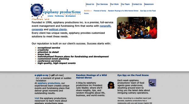 epiphanyproductions.com