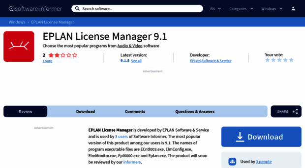 eplan-license-manager.software.informer.com