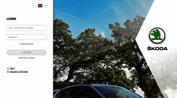 eportal.skoda-auto.cz - LOGIN - Eportal Skoda Auto