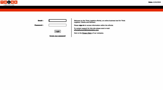 eportal.thinklogistics.com