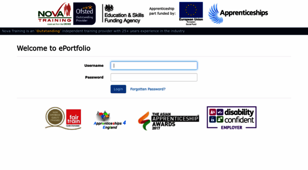 eportfolio.novatraining.co.uk