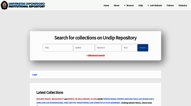 eprints2.undip.ac.id - Welcome to Undip Repository - ... - Eprints 2 Undip