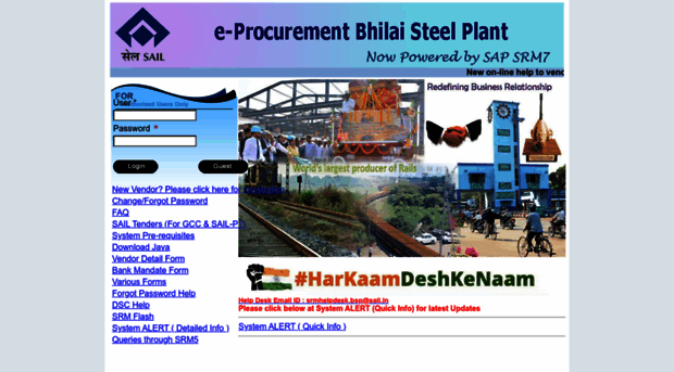 eproc.sail-bhilaisteel.com