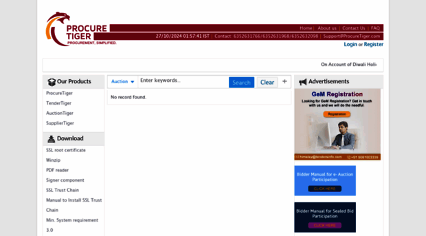 eprocure.procuretiger.com