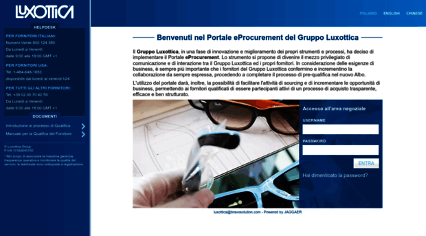 eprocurement.luxottica.com