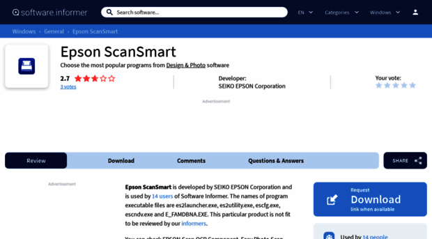 epson-scansmart.software.informer.com