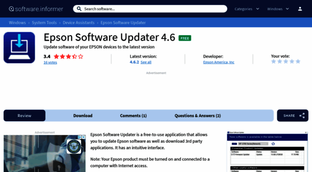 epson-software-updater.software.informer.com