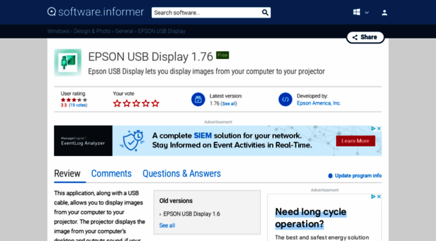 epson-usb-display.software.informer.com