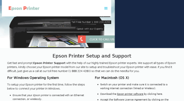 epsonprinter.support
