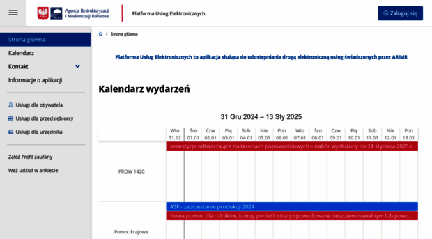 epue.arimr.gov.pl - Platforma epue.arimr.gov.pl - Epue Arimr
