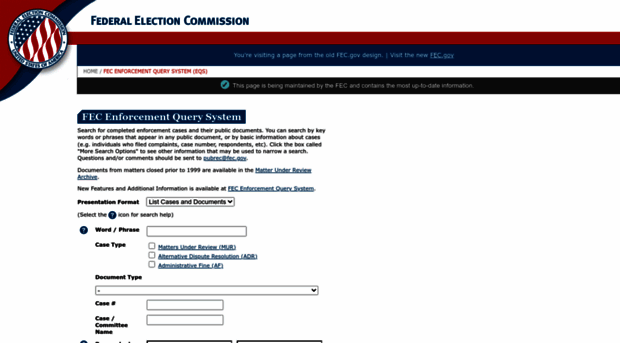 eqs.fec.gov