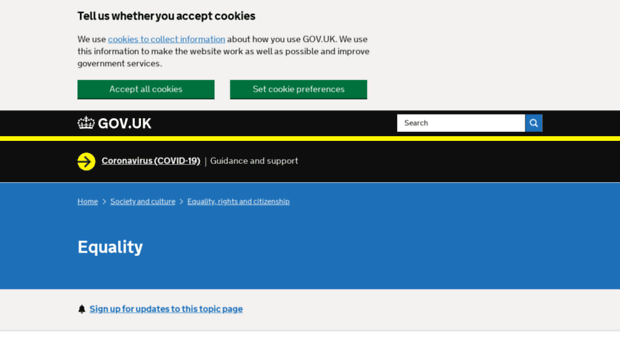 equalities.gov.uk