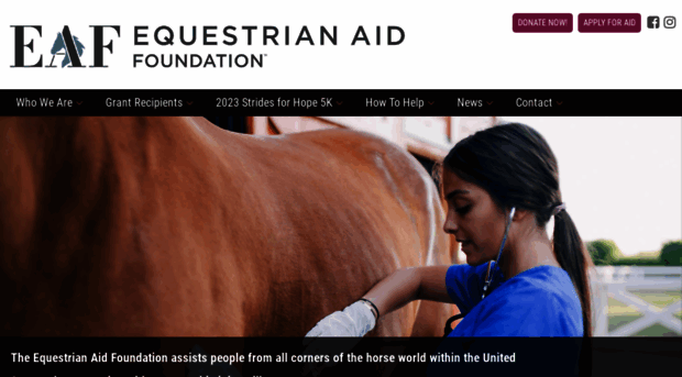 equestrianaidfoundation.org