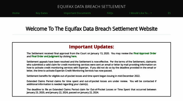 equifaxbreachsettlement.com