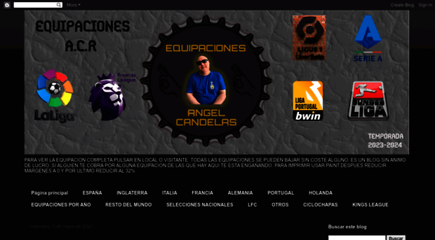 equipacionesfutbolchapas.blogspot.com