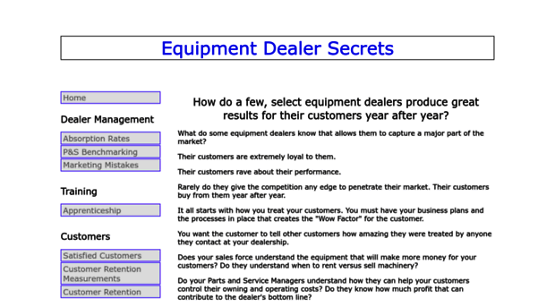 equipment-dealer-secrets.com