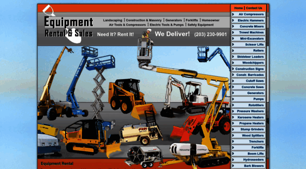 equipmentrentalct.com