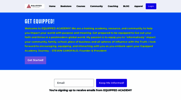 equippedacademy.com